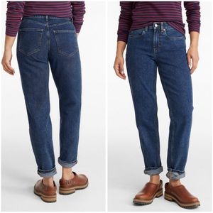 Like New VTG L.L. Bean Classic Fit Boyfriend Blue High-Rise Straight Jeans Women